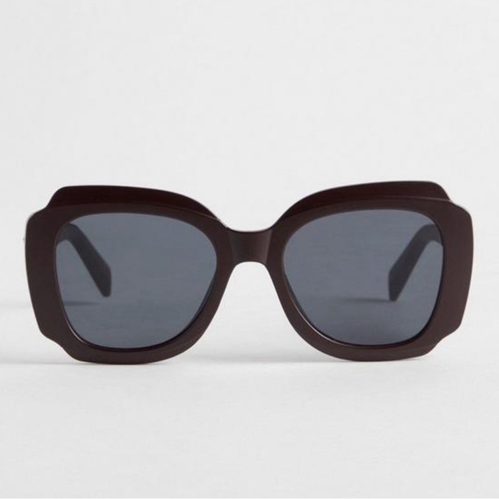 Torrid Matte Square Smoke Lens Sunglasses